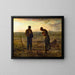Reproductie van het schilderij L'angelus - Jean-François Millet