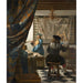 Reproductie van het schilderij L'art de la peinture - Johannes Vermeer