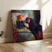 Reproductie van het schilderij L' kind ziek kind - Edvard Munch