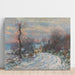 Reproductie van het schilderij L'entrée De Giverny En Hiver - Claude Monet