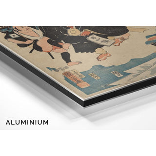 L'étrange histoire d'Ukiyo Matahei - Utagawa Kuniyoshi | Reproduction Tableau Décoration murale affiche copie