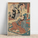Reproductie van het schilderij L'étrange histoire d'Ukiyo Matahei et de ses célèbres peintures - Utagawa Kuniyoshi
