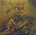 L'expulsie van Adam en Eva uit het paradijs - Vicente López Portaña — weergave van het kunstwerk