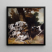 L'hallali du loup - Jean-Baptiste Oudry — framed artwork on a wall