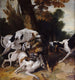 L'hallali du loup - Jean-Baptiste Oudry — artwork view