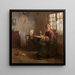 L'tijdstip van de thee - Cornelis Kraan — ingelijst kunstwerk aan de muur
