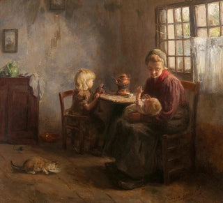 L'heure du thé - Cornelis Kraan
