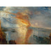 Reproductie van het schilderij L'incendie des maisons des Lords et des Communes, le 16 octobre 1834 - Joseph Mallord William Turner