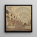 L'intérieur de la cathédrale de Ribe - Jrgen Roed — ingelijst kunstwerk aan de muur