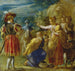 L'interrogatoire du Juif - Adam Elsheimer — weergave van het kunstwerk