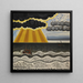 L'orage - Jean Brusselmans — framed artwork on a wall
