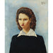 Reproductie van het schilderij La Belle Brésilienne - Moïse Kisling