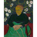Reproductie van het schilderij La Berceuse (Augustine Roulin) - Vincent van Gogh