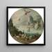 The Fall of Icarus - Tobias Verhaecht — framed artwork on a wall