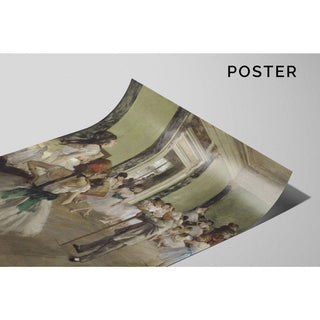 La Classe de danse - Edgar Degas | Reproduction Tableau Décoration murale affiche copie