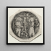 De Kruisiging - Albrecht Dürer — ingelijst kunstwerk aan de muur