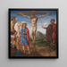 The Crucifixion - Matteo di Giovanni — framed artwork on a wall
