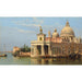 Reproductie van het schilderij La Dogana avec Santa Maria della Salute, Venetië - Antonietta Brandeis