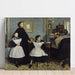 Reproductie van het schilderij La Famille Bellelli - Edgar Degas