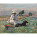 Reproduction of the painting La Femme au Chien - Pierre Bonnard