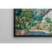 Reproductie van het schilderij La Ferme de Magnanosc of La Villa Raynaud, Grasse - Pierre-Auguste Renoir