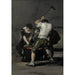 Reproductie van het schilderij La Forge - Francisco de Goya