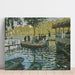 Reproductie van het schilderij La Grenouillère - Claude Monet