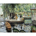 Reproductie van het schilderij La Grenouillère - Pierre-Auguste Renoir