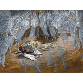 La Grotte de l'Agonie - James Tissot | Reproduction Tableau Décoration murale affiche copie