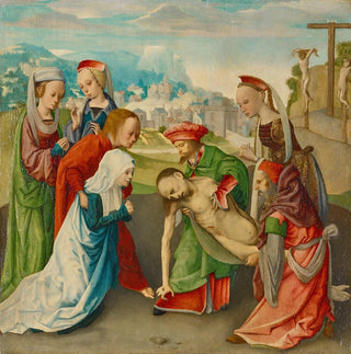 La Lamentation - Maître de la Vierge entre les Vierges