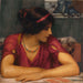 La Lettre - John William Godward — weergave van het kunstwerk