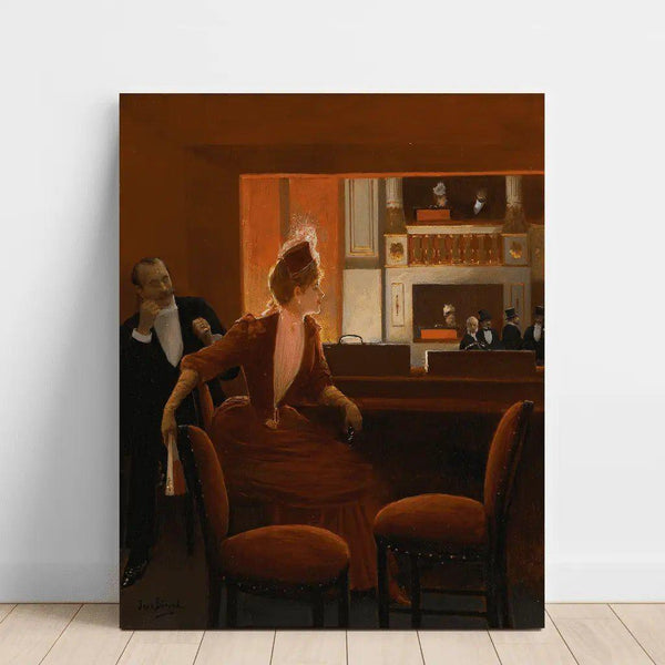 La Loge - Jean Béraud | Reproduction Tableau Décoration murale affiche copie