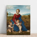 Reproductie van het schilderij La Madone dans le pré - Raphael