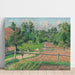 Reproduction of the painting La Maison Delafolie à Éragny - Camille Pissarro