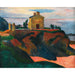 Reproductie van het schilderij La Maison Du Pan-Du - Paul Gauguin