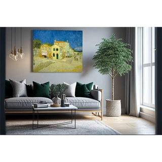 La Maison Jaune - Vincent Van Gogh | Reproduction Tableau Décoration murale affiche copie