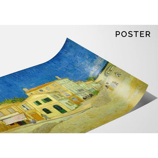 La Maison Jaune - Vincent Van Gogh | Reproduction Tableau Décoration murale affiche copie