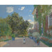 Reproductie van het schilderij Het huis van de kunstenaar in Argenteuil - Claude Monet