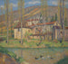 La Maison du Vert - Henri Martin — weergave van het kunstwerk