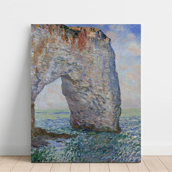Reproductie van het schilderij La Manneporte près d'Étretat - Claude Monet