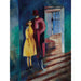 Reproductie van het schilderij Moeder en dochter - Moïse Kisling