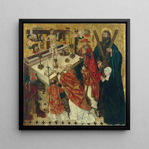 La Messe de Saint Grégoire - Diego de la Cruz