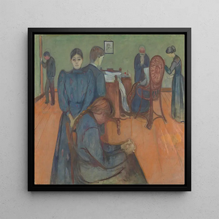 La Mort dans la chambre des malades - Edvard Munch