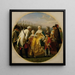 La Musterung à Solenau en 1749 - Karl von Blaas — ingelijst kunstwerk aan de muur