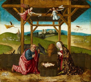 La Nativité - Francesco Di Simone Da Santacroce