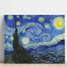 Reproductie van het schilderij De Sterrennacht - Vincent van Gogh