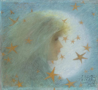 La Nuit - Lucien Lévy-Dhurmer