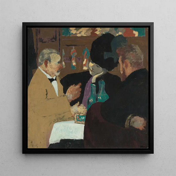 Schilderij La Partie de Plaisir - Édouard Vuillard | Kunstdruk