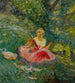 De Visvangst - Gaston La Touche — weergave van het kunstwerk