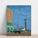 Reproductie van het schilderij La Piazzetta, Venetië - Maurice Denis